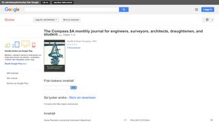
                            12. The Compass.$A monthly journal for engineers, surveyors, architects, ...