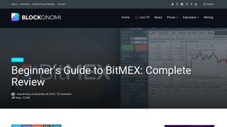 
                            4. The Complete Beginner's Guide to BitMEX Review 2019 - Is it Safe?