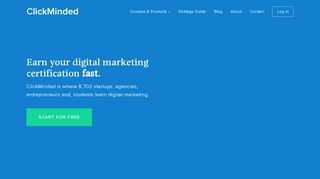 
                            11. The Complete Digital Marketing Certification (2019) - ClickMinded
