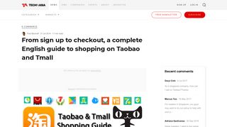 
                            7. The complete English guide to Taobao and Tmall - Tech in Asia