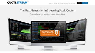 
                            3. The Complete Financial Analysis Software | Quotestream Desktop