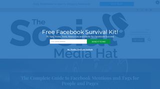 
                            6. The Complete Guide to Facebook Mentions and Tags for People ...