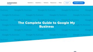 
                            10. The Complete Guide to Google My Business | ReviewTrackers