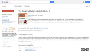 
                            8. The Complete Idiot's Guide to Goldmine 5