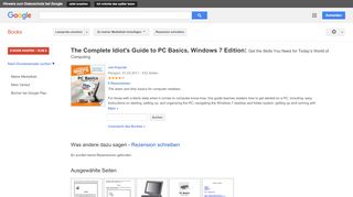 
                            13. The Complete Idiot's Guide to PC Basics, Windows 7 Edition: Get ... - Google Books-Ergebnisseite