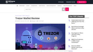 
                            8. The Complete Trezor Wallet Review: is Trezor Your Best Choice?