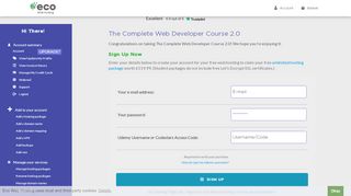 
                            6. The Complete Web Developer Course 2.0 - Eco Web Hosting ...