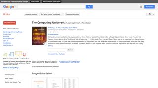 
                            8. The Computing Universe: A Journey through a Revolution