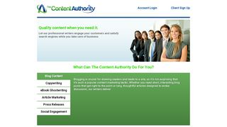 
                            2. The Content Authority