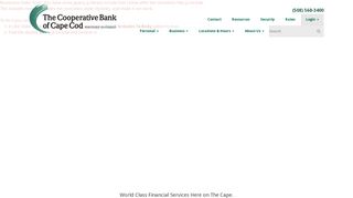 
                            10. The Cooperative Bank of Cape Cod | Personal & Business Banking