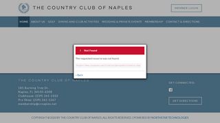 
                            11. The Country Club of Naples About Us Home