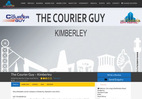 
                            7. The Courier Guy - Kimberley • Kimberley • CITY PORTAL