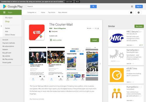 
                            9. The Courier-Mail - Apps on Google Play