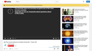 
                            12. The course advisors at Arden University - Tower Hill - YouTube