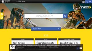 
                            3. The Crew 2 - Ubisoft Support