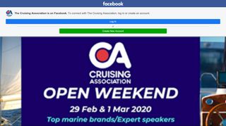 
                            8. The Cruising Association - Home | Facebook - Facebook Touch