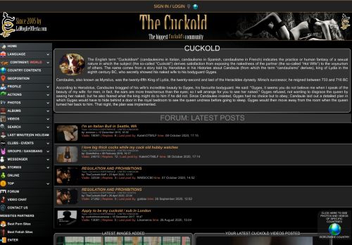 
                            5. THE CUCKOLD - Biggest Cuckold's community