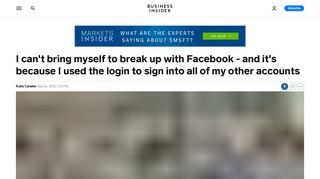 
                            7. The curse of Facebook login and why I can't bring myself to break up ...