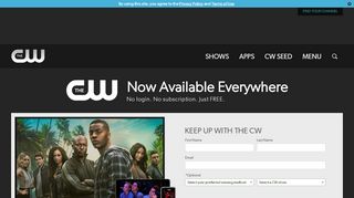 
                            2. The CW - Notify Me