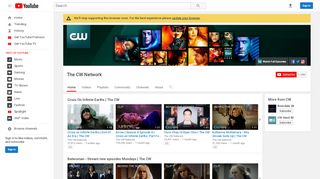 
                            8. The CW Television Network - YouTube