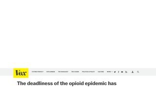 
                            11. The deadliness of the opioid epidemic has roots in America's failed ...