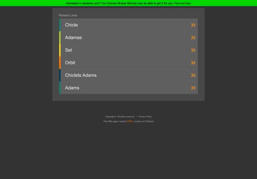 
                            3. The default password - eladams.com