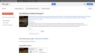 
                            11. The Definitive Guide to Drupal 7