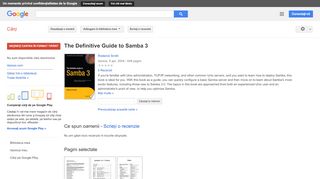 
                            13. The Definitive Guide to Samba 3