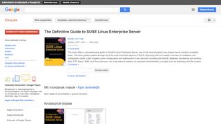 
                            12. The Definitive Guide to SUSE Linux Enterprise Server