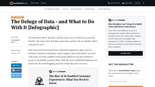 
                            9. The Deluge of Data - and What to Do With It [Infographic] | Social ...