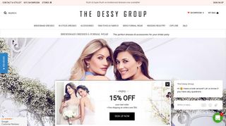
                            5. The Dessy Group: Bridesmaid Dresses and Formal Gowns