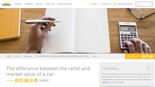 
                            12. The difference between the retail and market value of a car - Santam