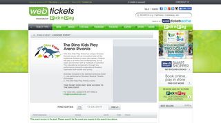 
                            12. The Dino Kids Play Arena Rivonia Official Tickets - Webtickets