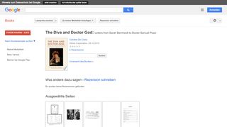 
                            8. The Diva and Doctor God: Letters from Sarah Bernhardt to Doctor ...