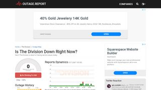 
                            6. The Division Down? Service Status, Map, Problems History - Outage ...
