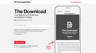 
                            13. The Download - MIT Technology Review