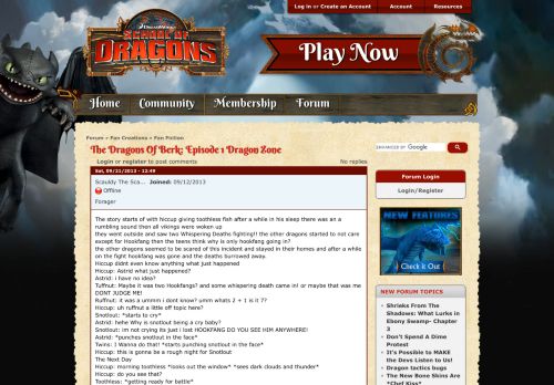 
                            8. The Dragons Of Berk: Episode 1 Dragon Zone | School of Dragons ...