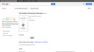 
                            13. The Dublin University Calendar