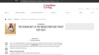 
                            4. The Dukan Diet: Is the Middleton's diet right for you? | Canadian Living