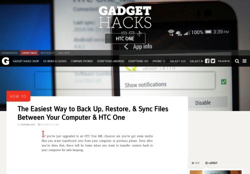 
                            9. The Easiest Way to Back Up, Restore, & Sync Files ... - HTC One
