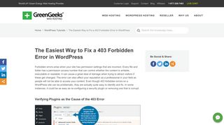 
                            7. The Easiest Way to Fix a 403 Forbidden Error in WordPress ...