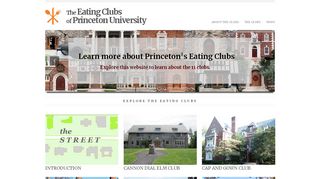 
                            10. The Eating Clubs of Princeton UniversityThe Eating Clubs of Princeton ...