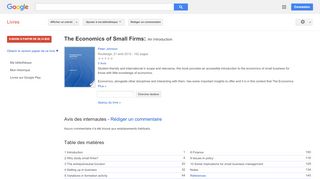 
                            11. The Economics of Small Firms: An Introduction