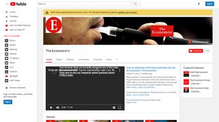 
                            11. The Economist - YouTube