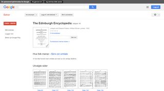 
                            11. The Edinburgh Encyclopedia