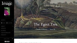 
                            13. The Egret Tree - Image Journal