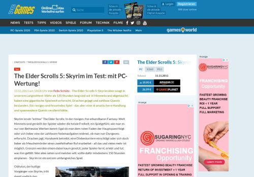 
                            11. The Elder Scrolls 5: Skyrim im Test: mit PC-Wertung! - PC Games