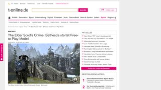 
                            7. The Elder Scrolls Online: Bethesda startet Free-to-Play-Modell - T-Online