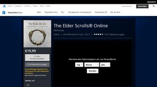 
                            7. The Elder Scrolls Online: Elsweyr auf PS4 | Offizieller PlayStation ...