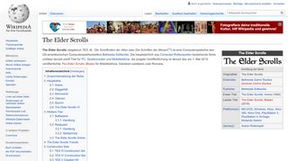 
                            7. The Elder Scrolls – Wikipedia